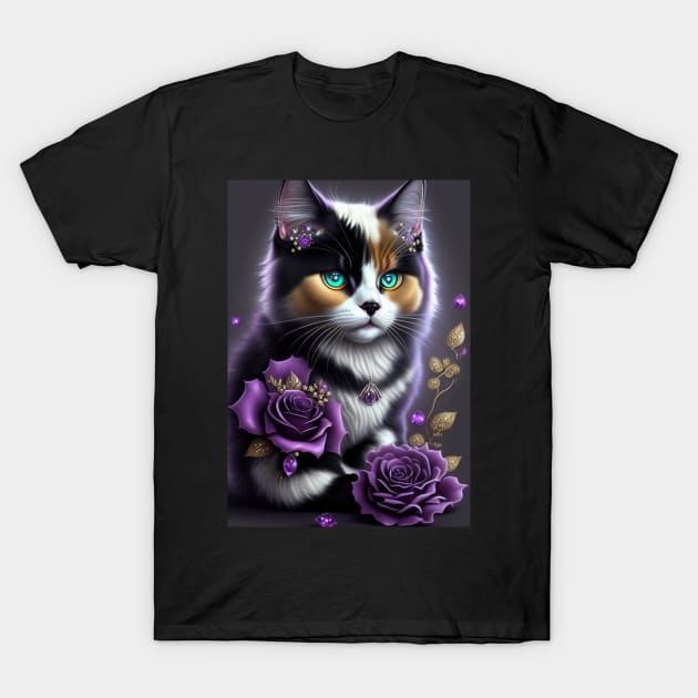 Gothic Ragdoll Beauty T-Shirt by Enchanted Reverie